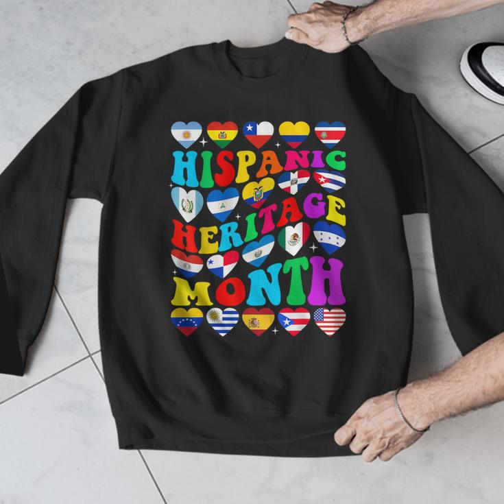 Hispanic Heritage Month 2025 Latino Puerto Rico Teacher Kids Men Graphic Sweatshirt, funny design Hispanic Heritage Month 2025 Latino Puerto Rico Teacher Kids Men Graphic Sweatshirt, funny design