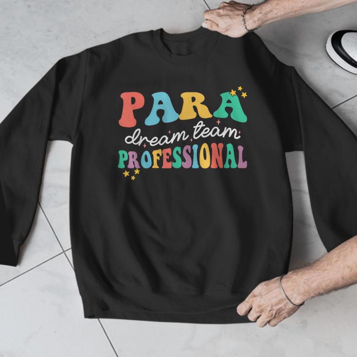 Para Paraprofessional Dream Crew Team Back To School Teacher Men Graphic Sweatshirt, funny design Para Paraprofessional Dream Crew Team Back To School Teacher Men Graphic Sweatshirt, funny design