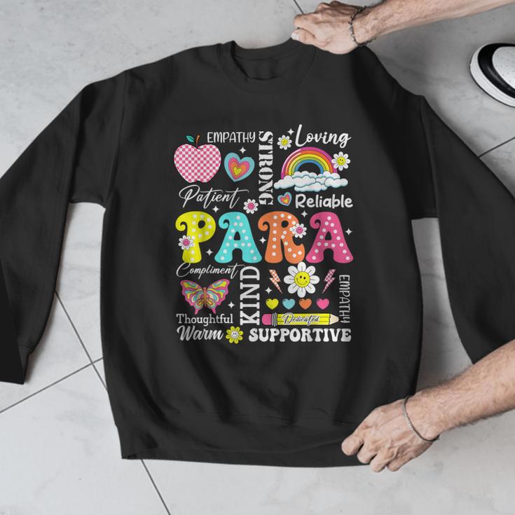 Paras Make It Possible Paraprofessional Paraeducator Teacher Men Graphic Sweatshirt, funny design Paras Make It Possible Paraprofessional Paraeducator Teacher Men Graphic Sweatshirt, funny design
