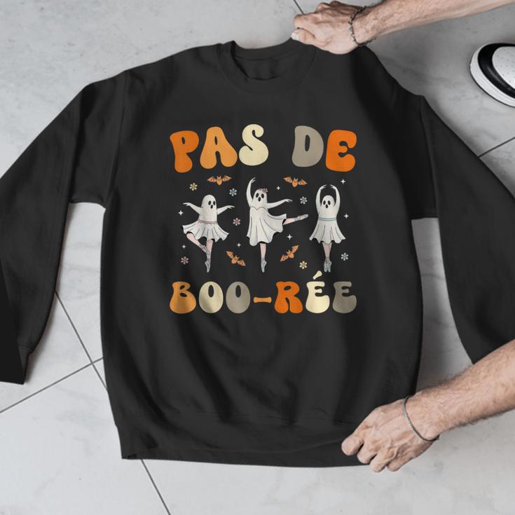 Pas De Boo-Rée Ghost Ballet Dancer Halloween Dance Teacher Men Graphic Sweatshirt, funny design Pas De Boo-Rée Ghost Ballet Dancer Halloween Dance Teacher Men Graphic Sweatshirt, funny design