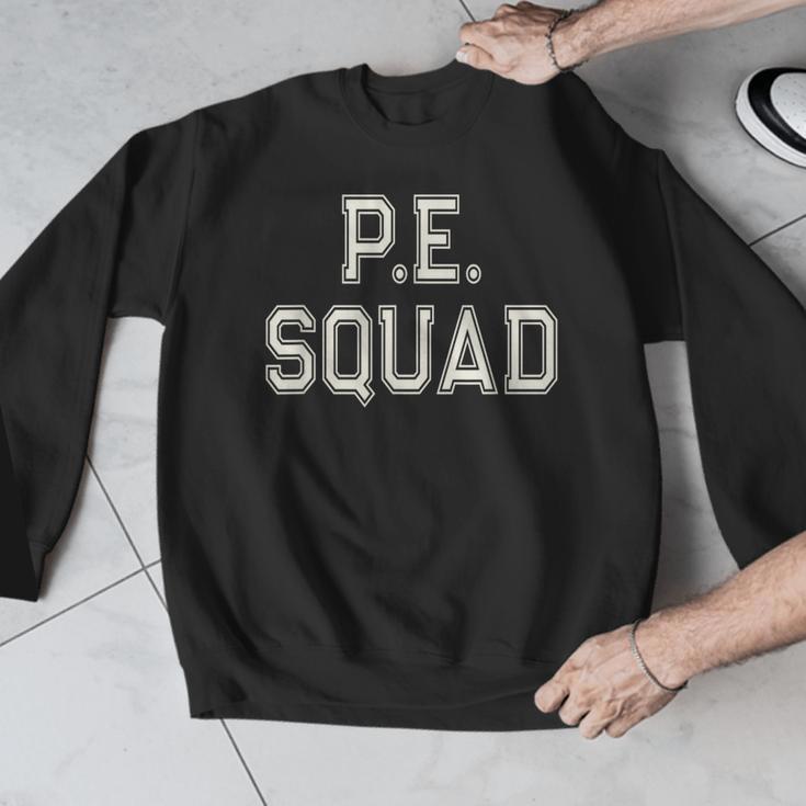 PE SQUAD Physical Education PE Teacher Team Kids Gym Crew Men Graphic Sweatshirt, Pe Teacher Gifts, funny design PE SQUAD Physical Education PE Teacher Team Kids Gym Crew Men Graphic Sweatshirt, Pe Teacher Gifts, funny design