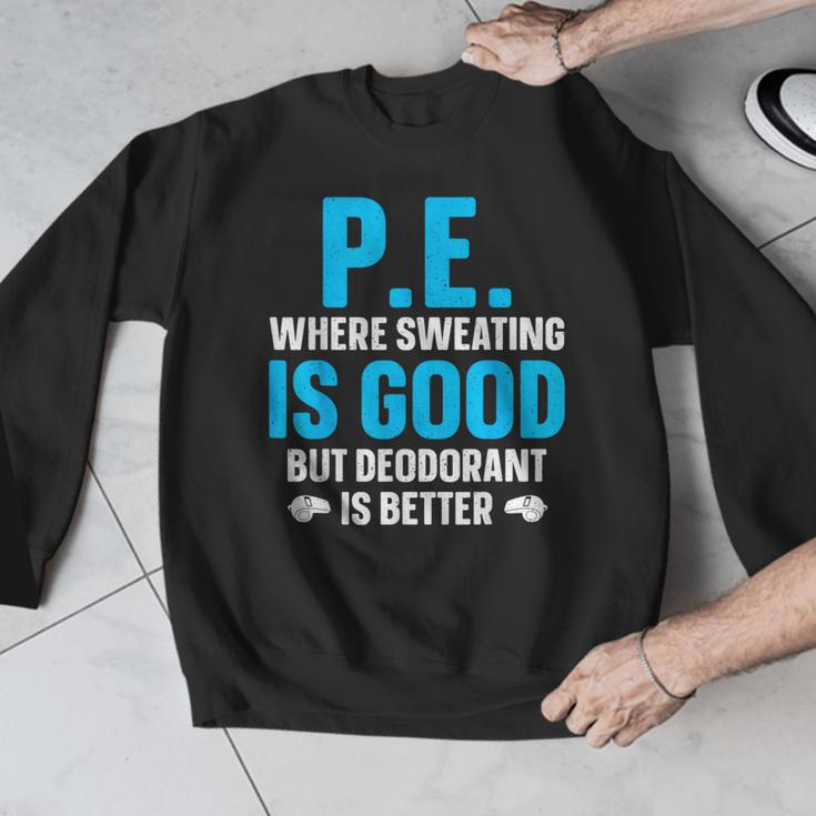 PE Teacher Art For Men Women Gym Teacher Appreciation Men Graphic Sweatshirt, Pe Teacher Gifts, funny design PE Teacher Art For Men Women Gym Teacher Appreciation Men Graphic Sweatshirt, Pe Teacher Gifts, funny design