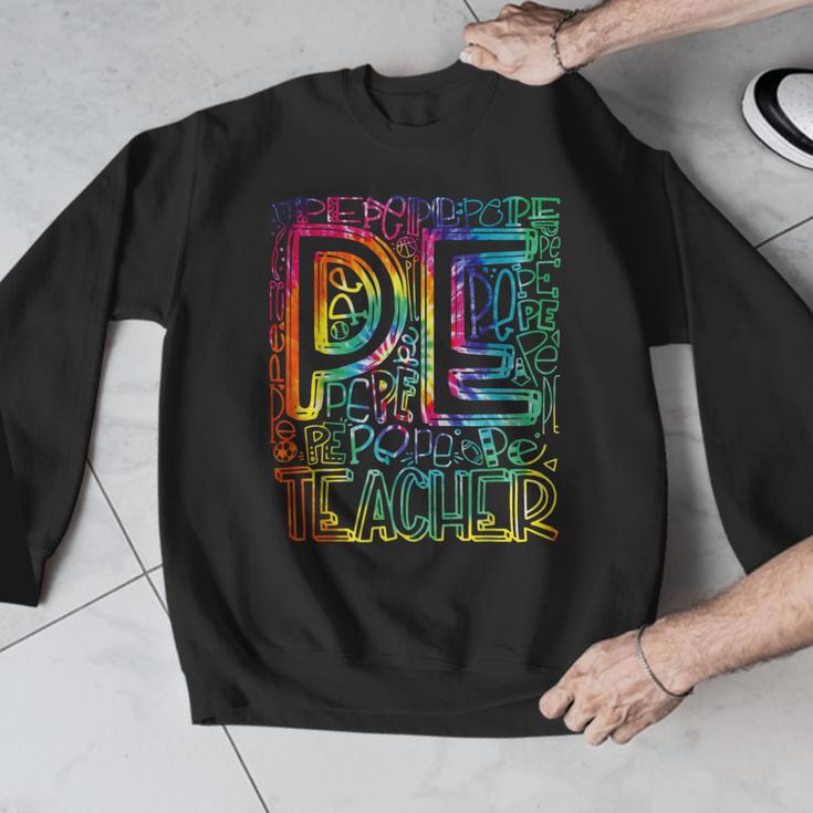 PE Teacher Phys Ed Tie Dye Physical Education Appreciation Men Graphic Sweatshirt, Pe Teacher Gifts, funny design PE Teacher Phys Ed Tie Dye Physical Education Appreciation Men Graphic Sweatshirt, Pe Teacher Gifts, funny design