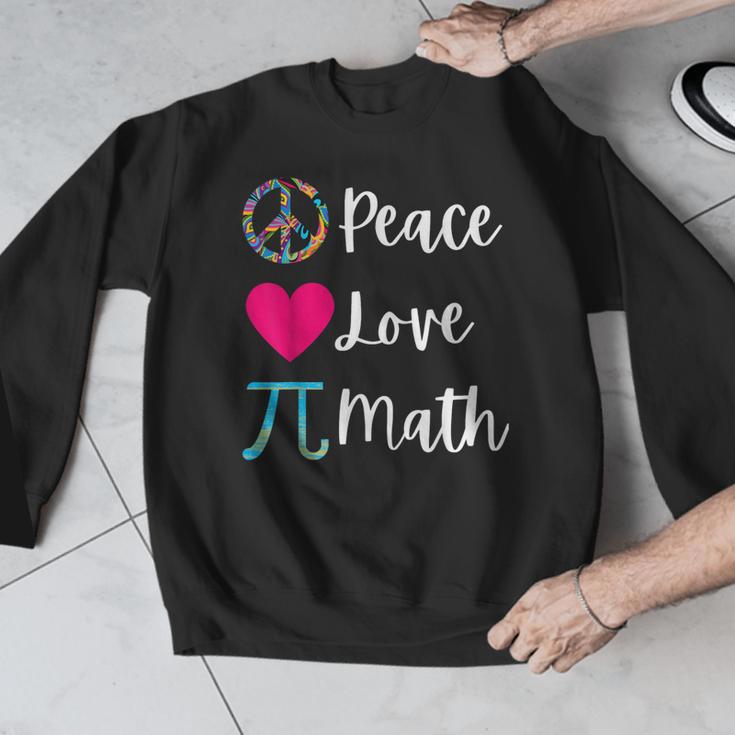 Peace Love Math Maths Teacher Pi Symbol Men Women Men Graphic Sweatshirt, funny design Peace Love Math Maths Teacher Pi Symbol Men Women Men Graphic Sweatshirt, funny design