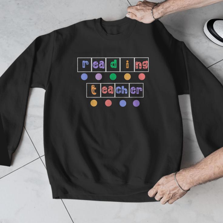 Phonics Reading Teacher Science Of Reading Literacy Coach Men Graphic Sweatshirt, Science Teacher Gifts, funny design