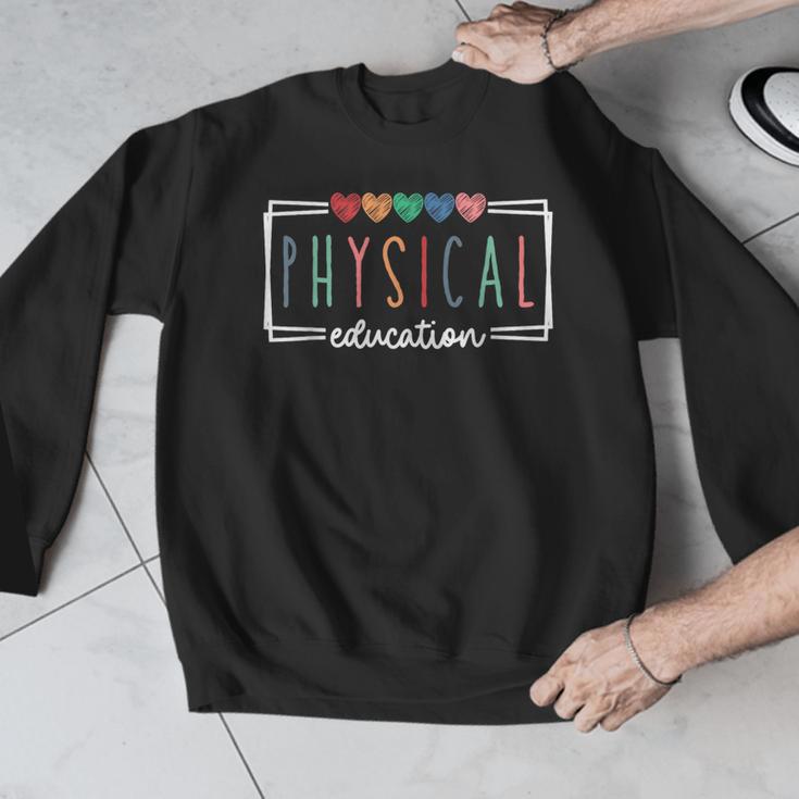 Physical Education PE Teacher Phys Ed Student Graduation Men Graphic Sweatshirt, Pe Teacher Gifts, funny design