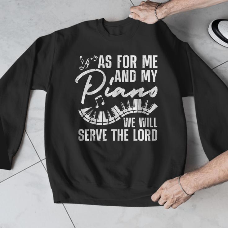 Piano Player Art For Men Women Pianist Piano Teacher Men Graphic Sweatshirt, funny design