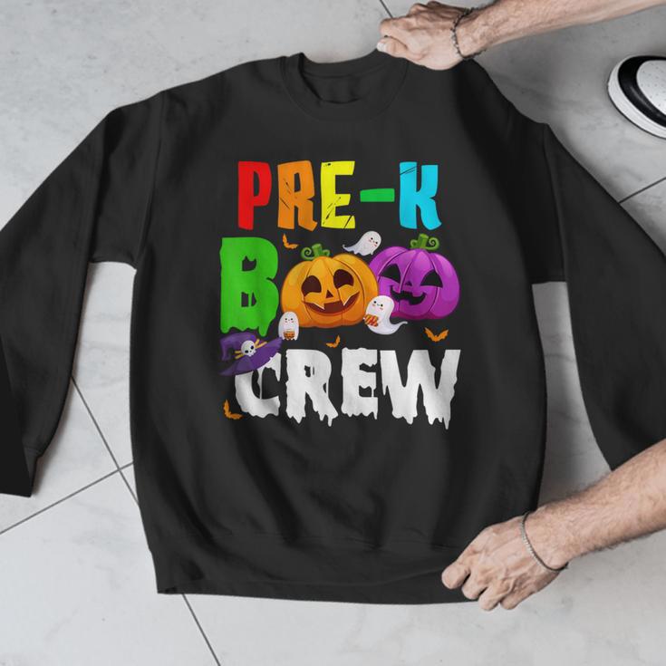 Pre K Boo Crew Halloween Costume Teachers Kids Men Graphic Sweatshirt, funny design Pre K Boo Crew Halloween Costume Teachers Kids Men Graphic Sweatshirt, funny design