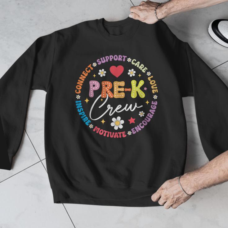 Pre-K Crew 1st Day Of School Preschool Teacher Men Graphic Sweatshirt, funny design Pre-K Crew 1st Day Of School Preschool Teacher Men Graphic Sweatshirt, funny design