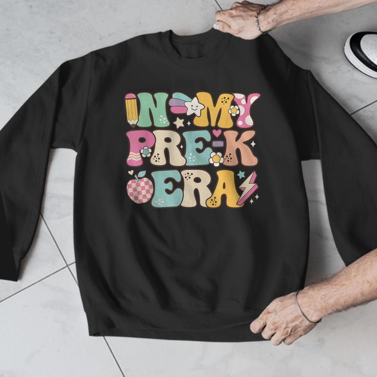 In My Pre-K Era Girl Back To School Cute PreSchool Teacher Men Graphic Sweatshirt, funny design
