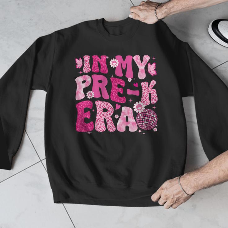 In My Pre-K Era Teachers Women Back To School Kids Girls Men Graphic Sweatshirt, funny design
