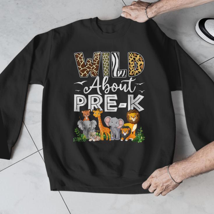 Pre-k Teacher Kids Back To School Wild About Pre-k Men Graphic Sweatshirt, funny design Pre-k Teacher Kids Back To School Wild About Pre-k Men Graphic Sweatshirt, funny design