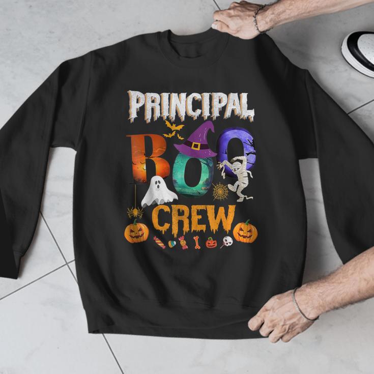 Principal Boo Crew Teacher Student Halloween Costume For Men Women Kids Men Graphic Sweatshirt, funny design