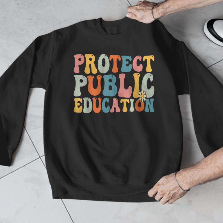 Protect Public Education Public Teacher School Men Graphic Sweatshirt, funny design Protect Public Education Public Teacher School Men Graphic Sweatshirt, funny design