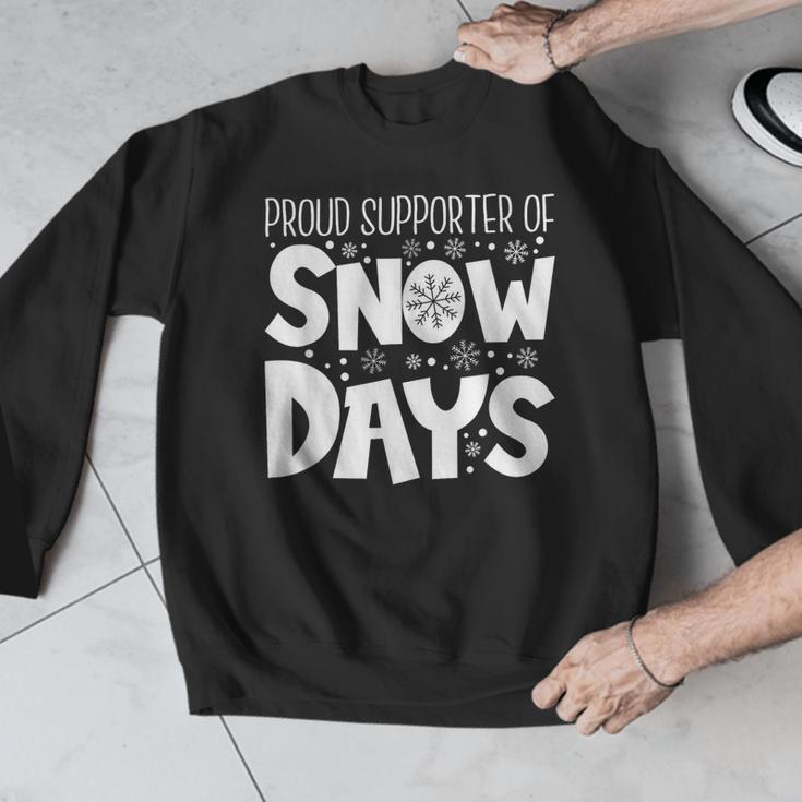 Proud Supporter Of Snow Days Teacher Christmas Men Women Men Graphic Sweatshirt, funny design Proud Supporter Of Snow Days Teacher Christmas Men Women Men Graphic Sweatshirt, funny design