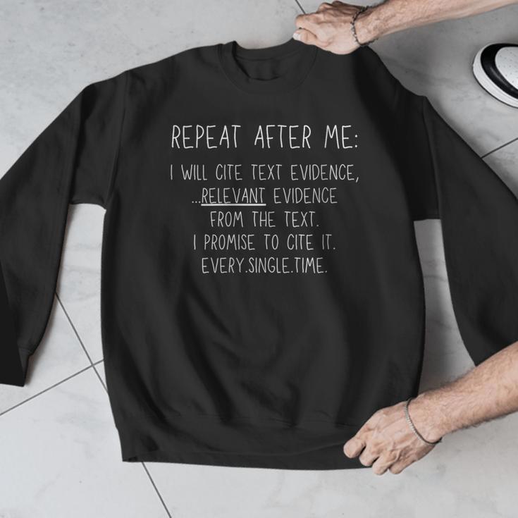 Prove It Cite Text Evidence English Students Teachers Men Graphic Sweatshirt, English Teacher Gifts, funny design Prove It Cite Text Evidence English Students Teachers Men Graphic Sweatshirt, English Teacher Gifts, funny design