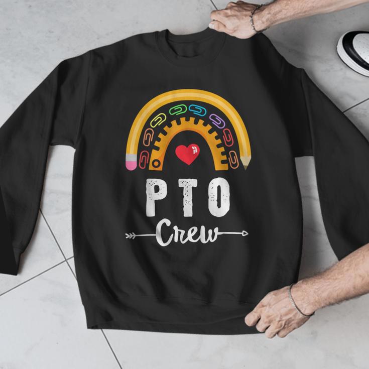 PTO Crew Parent School Volunteer Board Mom Parent Teacher Men Graphic Sweatshirt, funny design PTO Crew Parent School Volunteer Board Mom Parent Teacher Men Graphic Sweatshirt, funny design