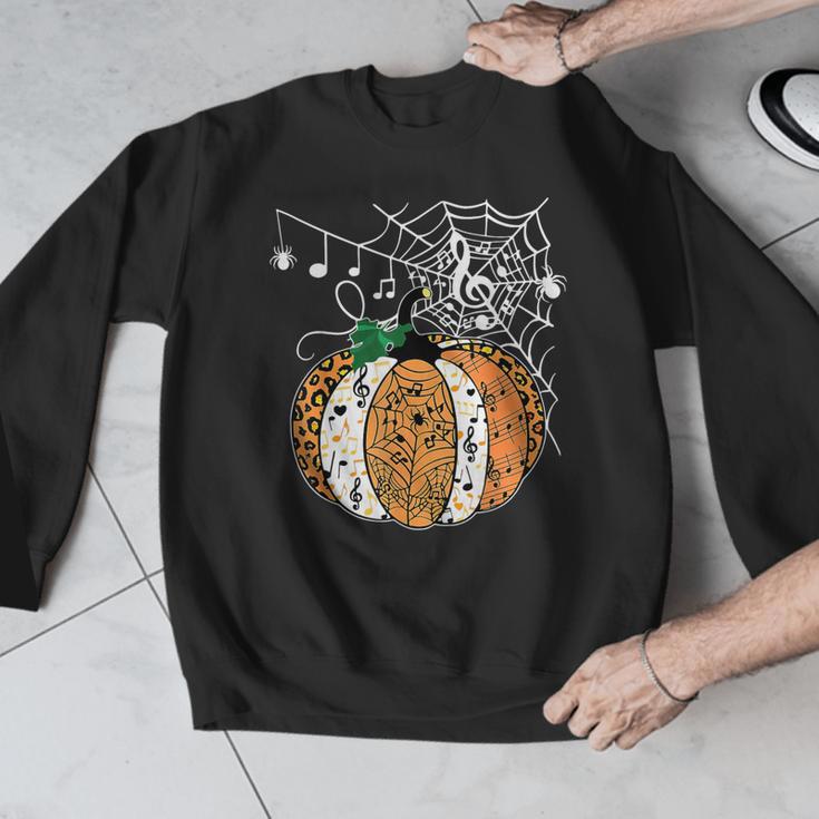 Pumpkin Music Teacher Halloween Fall Music Notes Autumn Men Graphic Sweatshirt, funny design Pumpkin Music Teacher Halloween Fall Music Notes Autumn Men Graphic Sweatshirt, funny design