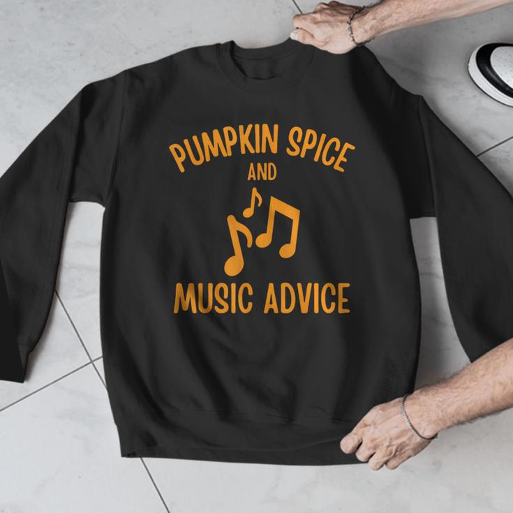 Pumpkin Spice And Music Advice Music Teacher Halloween Men Graphic Sweatshirt, funny design Pumpkin Spice And Music Advice Music Teacher Halloween Men Graphic Sweatshirt, funny design