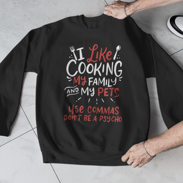 Punctuation Saves Lives I English Grammar Teacher Men Graphic Sweatshirt, English Teacher Gifts, funny design