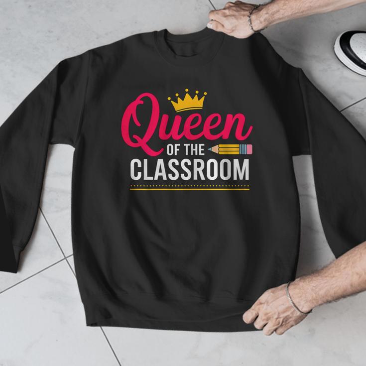 Queen Of The Classroom Teacher Men Graphic Sweatshirt, funny design Queen Of The Classroom Teacher Men Graphic Sweatshirt, funny design