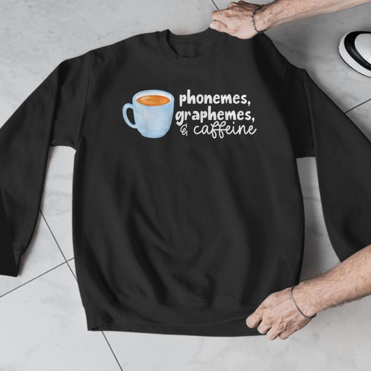 Reading Interventionist Specialist Teacher Phonemes Graphemes And Caffeine Reading Intervention -Adults Classic Fit Short Sleeve Men Graphic Sweatshirt, funny design Reading Interventionist Specialist Teacher Phonemes Graphemes And Caffeine Reading Intervention -Adults Classic Fit Short Sleeve Men Graphic Sweatshirt, funny design