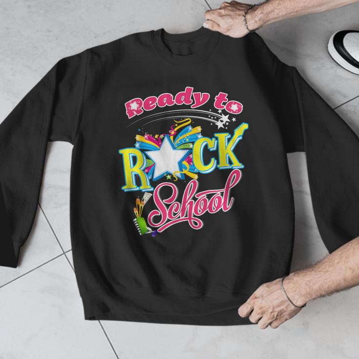 Ready To Rock School Shirt Students And Teachers Men Graphic Sweatshirt, funny design Ready To Rock School Shirt Students And Teachers Men Graphic Sweatshirt, funny design