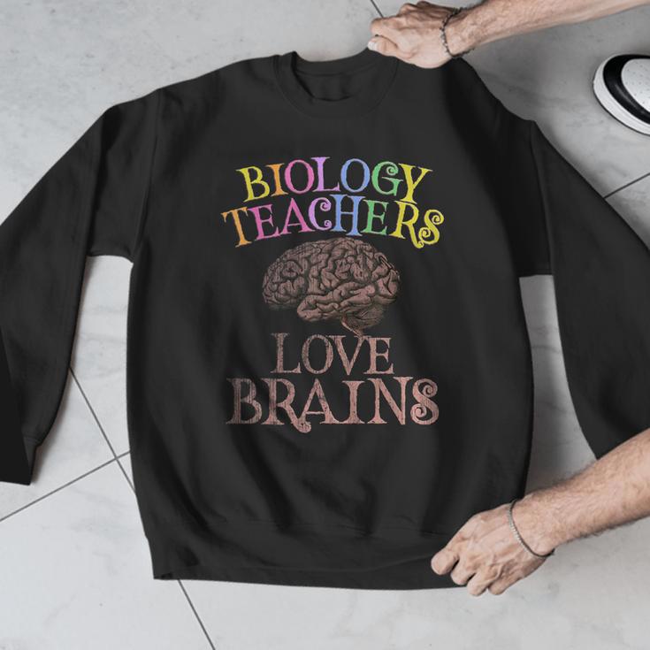 Retro BIOLOGY TEACHERS LOVE BRAINS This Is My Scary STEM Men Graphic Sweatshirt, funny design Retro BIOLOGY TEACHERS LOVE BRAINS This Is My Scary STEM Men Graphic Sweatshirt, funny design