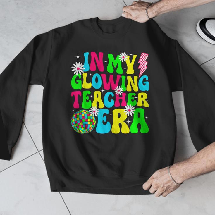 Retro Groovy In My Glowing Teacher Era Happy Teacher's Day Men Graphic Sweatshirt, Groovy Teacher Gifts, funny design Retro Groovy In My Glowing Teacher Era Happy Teacher's Day Men Graphic Sweatshirt, Groovy Teacher Gifts, funny design