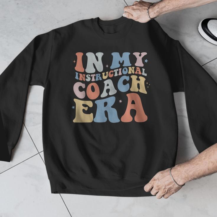 Retro Groovy In My Instructional Coach Era Teacher Men Graphic Sweatshirt, Groovy Teacher Gifts, funny design Retro Groovy In My Instructional Coach Era Teacher Men Graphic Sweatshirt, Groovy Teacher Gifts, funny design