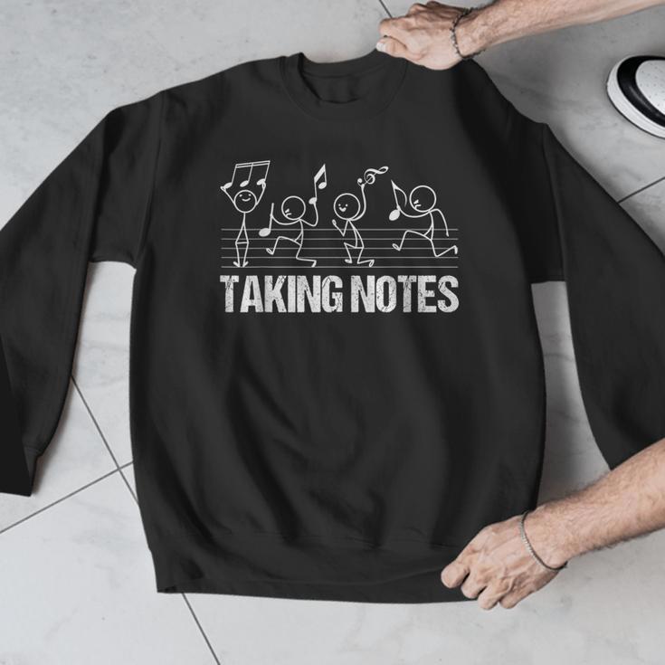 Retro Vintage Musical Taking Notes Teachers Music Love Men Graphic Sweatshirt, funny design Retro Vintage Musical Taking Notes Teachers Music Love Men Graphic Sweatshirt, funny design
