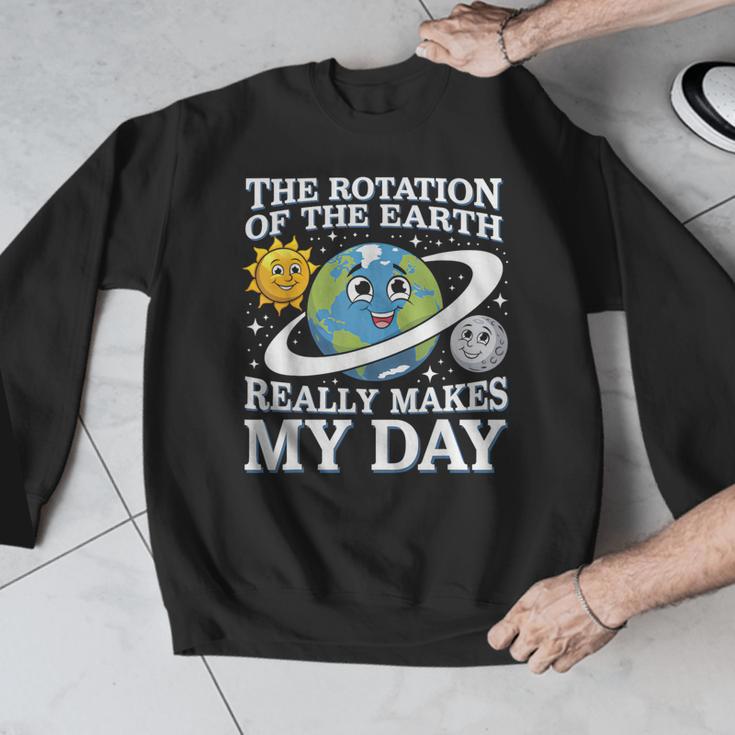 Rotation Of Earth Science Teacher Earth Day Men Women Men Graphic Sweatshirt, Science Teacher Gifts, funny design Rotation Of Earth Science Teacher Earth Day Men Women Men Graphic Sweatshirt, Science Teacher Gifts, funny design