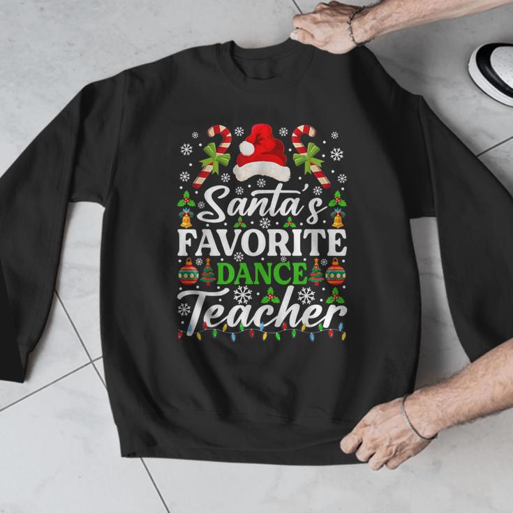Santa's Favorite Dance Teacher Shirt Christmas Pajama Men Graphic Sweatshirt, funny design Santa's Favorite Dance Teacher Shirt Christmas Pajama Men Graphic Sweatshirt, funny design