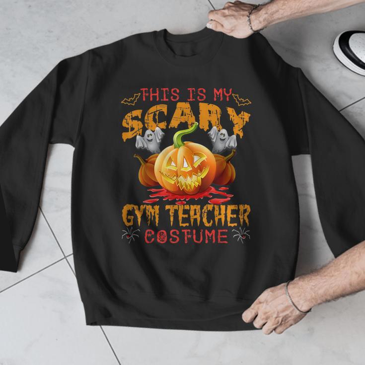 This Is My Scary Gym Teacher Costume Pumpkin Halloween Men Women Men Graphic Sweatshirt, funny design This Is My Scary Gym Teacher Costume Pumpkin Halloween Men Women Men Graphic Sweatshirt, funny design