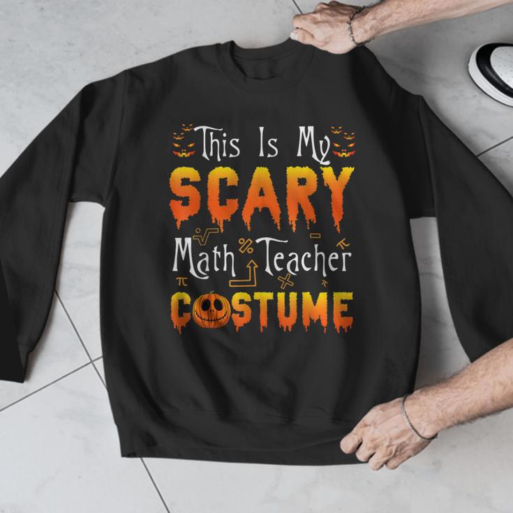 This Is My Scary Math Teacher Costume Halloween Men Graphic Sweatshirt, funny design