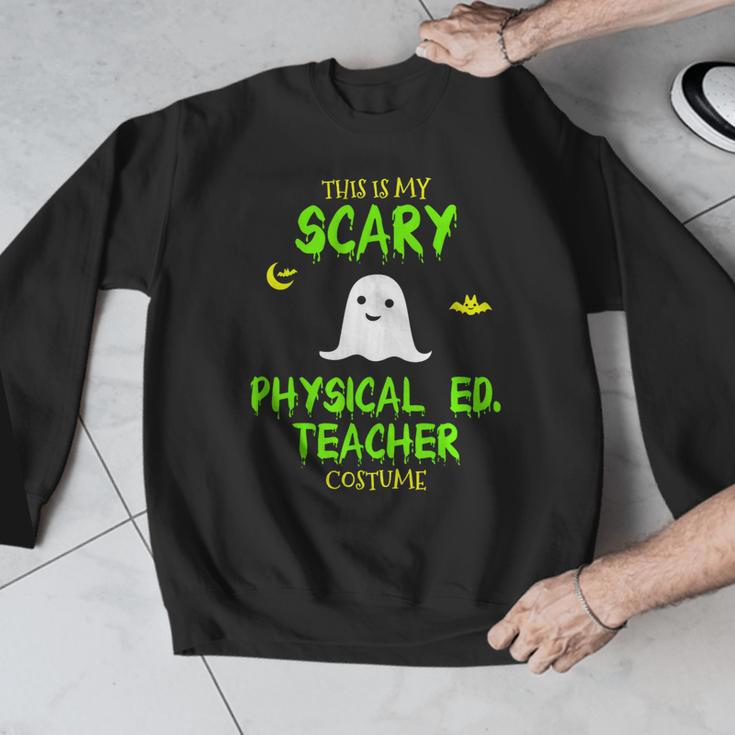Scary Physical Education Ed Teacher Costume Halloween Easy Men Graphic Sweatshirt, funny design