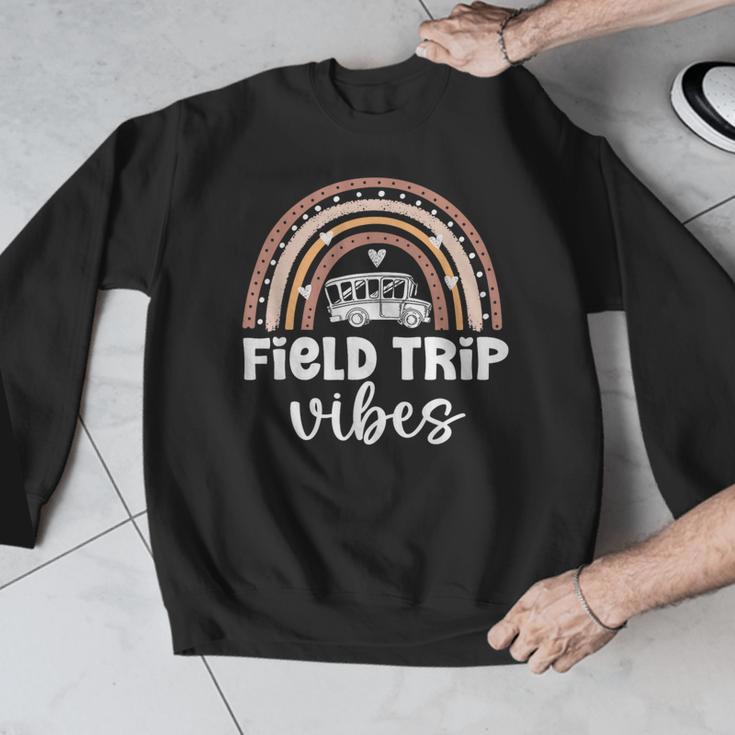 School Bus Trip Vibes Students Teachers Students Field Trip Men Graphic Sweatshirt, funny design School Bus Trip Vibes Students Teachers Students Field Trip Men Graphic Sweatshirt, funny design