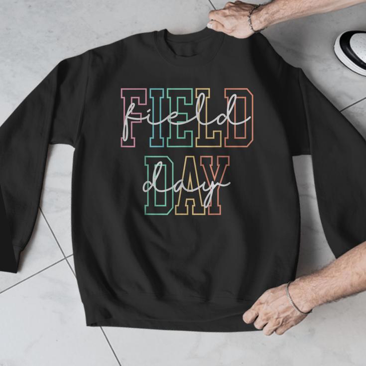 School Field Day Happy Field Day Tee Teacher Life Summer Men Graphic Sweatshirt, funny design School Field Day Happy Field Day Tee Teacher Life Summer Men Graphic Sweatshirt, funny design