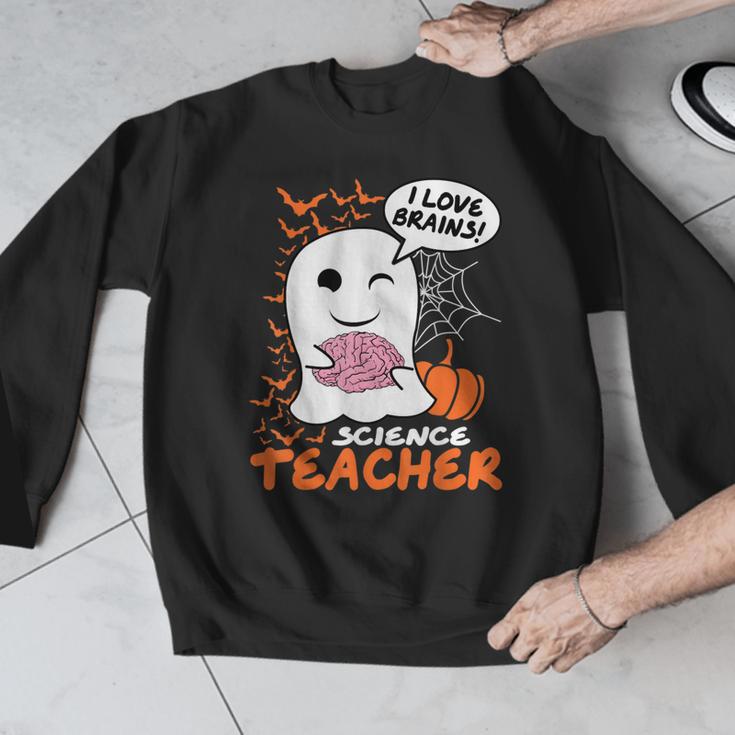 Science Teacher Cute Ghost Halloween Teacher Men Women Men Graphic Sweatshirt, Science Teacher Gifts, funny design