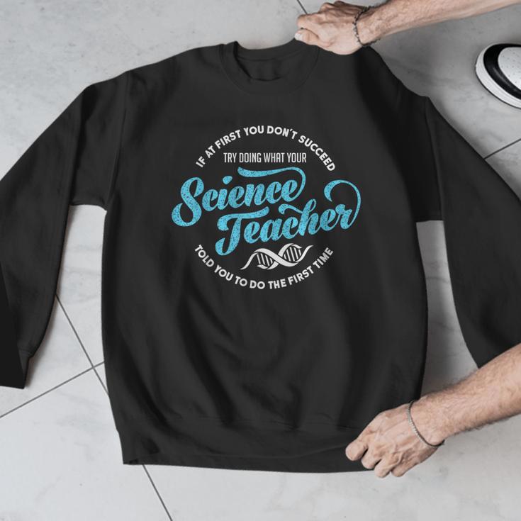 Science Teacher Must Haves Teach Science Teacher Men Graphic Sweatshirt, Science Teacher Gifts, funny design