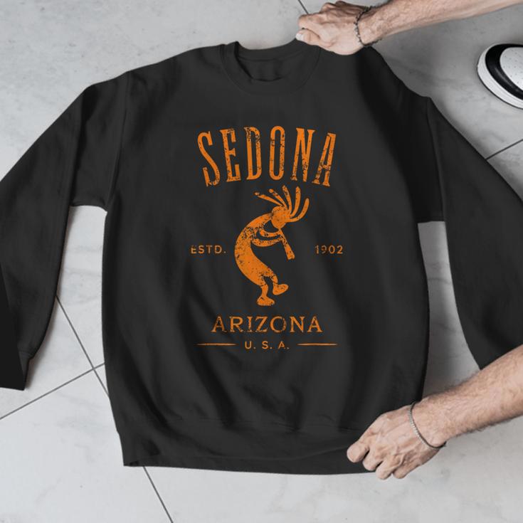 Sedona Arizona Southwestern Style Souvenir Vintage Men Graphic Sweatshirt, funny design