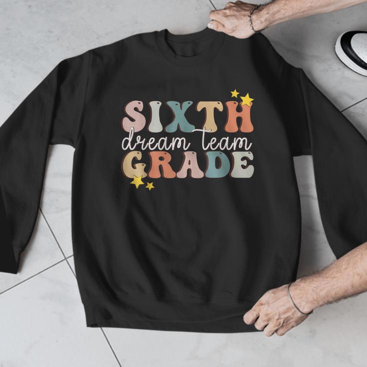 Sixth Grade Dream Team First Day Of 6th Grade Teachers Men Graphic Sweatshirt, First Grade Teacher Gifts, funny design Sixth Grade Dream Team First Day Of 6th Grade Teachers Men Graphic Sweatshirt, First Grade Teacher Gifts, funny design