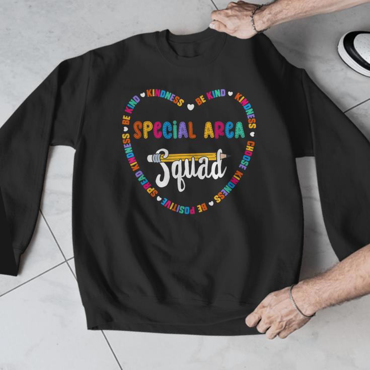 Special Area Squad Team Be Kind School Special Area Teacher Men Women Kids Men Graphic Sweatshirt, funny design