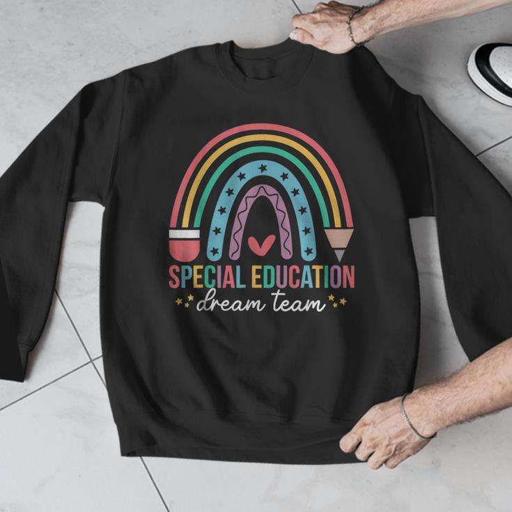 Special Education Dream Team Rainbow SPED Teacher Autism Men Graphic Sweatshirt, funny design Special Education Dream Team Rainbow SPED Teacher Autism Men Graphic Sweatshirt, funny design