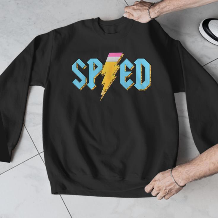 Special Education SPED Rocks Teacher Back To School Rock Men Graphic Sweatshirt, funny design Special Education SPED Rocks Teacher Back To School Rock Men Graphic Sweatshirt, funny design
