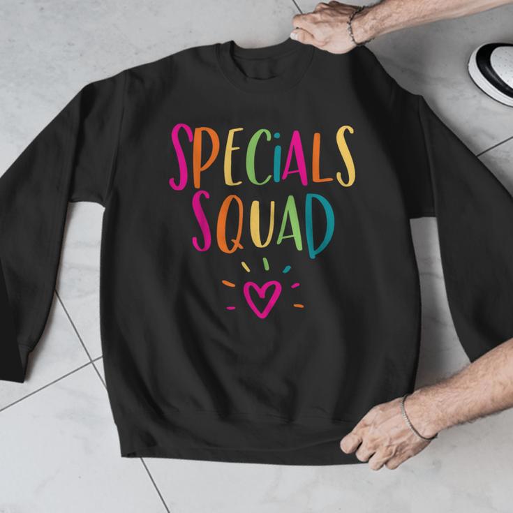 Specials Squad Art Music PE Tech Gym Teacher Team Men Graphic Sweatshirt, Pe Teacher Gifts, funny design Specials Squad Art Music PE Tech Gym Teacher Team Men Graphic Sweatshirt, Pe Teacher Gifts, funny design