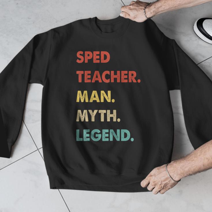 Sped Teacher Man Myth Legend Men Graphic Sweatshirt, funny design Sped Teacher Man Myth Legend Men Graphic Sweatshirt, funny design