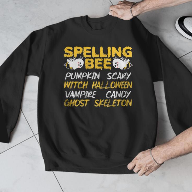 Spelling Bee Costume For a Halloween Teacher Pun Women Men Graphic Sweatshirt, funny design Spelling Bee Costume For a Halloween Teacher Pun Women Men Graphic Sweatshirt, funny design