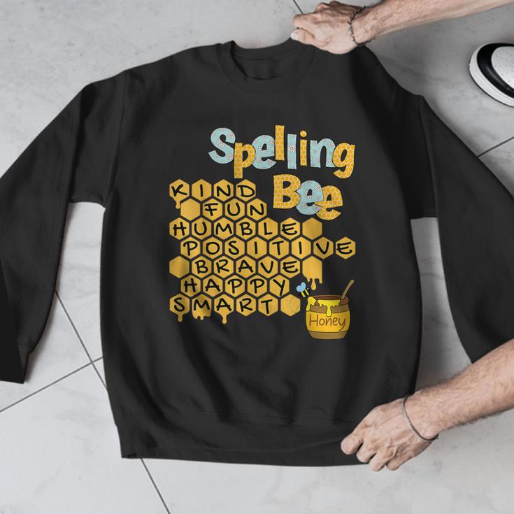 Spelling Bee Kind Positive Kindness Women Teacher Men Graphic Sweatshirt, funny design Spelling Bee Kind Positive Kindness Women Teacher Men Graphic Sweatshirt, funny design
