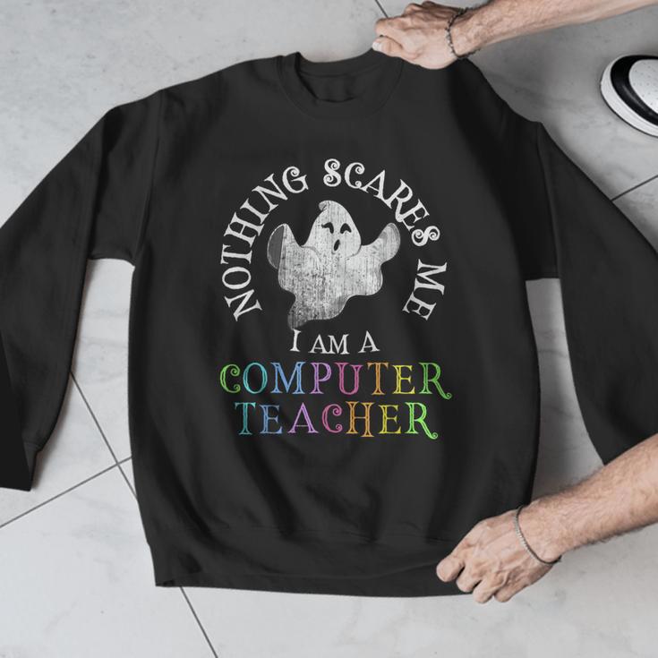 This Is My Spooky COMPUTER TEACHER Costume Don't Scare Me Men Graphic Sweatshirt, funny design This Is My Spooky COMPUTER TEACHER Costume Don't Scare Me Men Graphic Sweatshirt, funny design